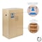 Flash Furniture Kids Wood Refrigerator for Commercial or Home Use MK-DP003-GG - alternate 6